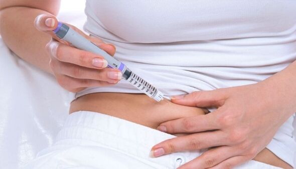 Injection Envoi au diabète